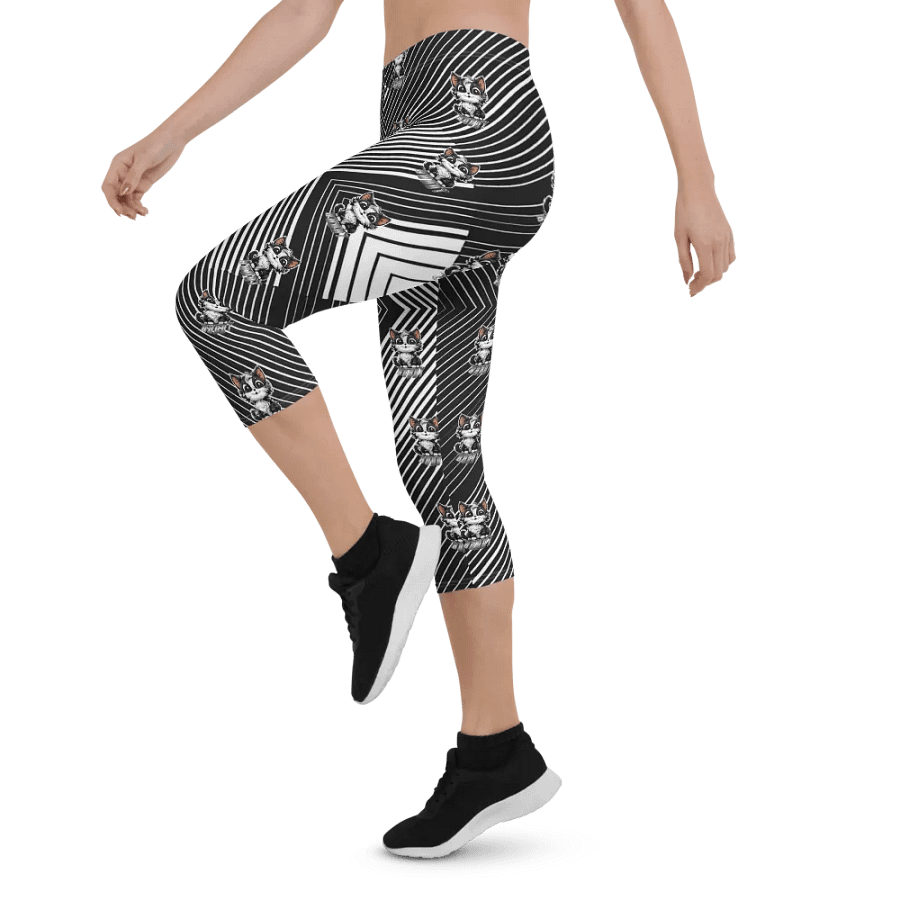 Buddy All-Over Print Capri Leggings product image (3)