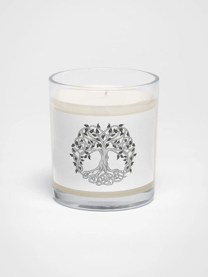 Celtic Tree of Life, Crann Bethadh, Yggdrasil Candle product image (1)