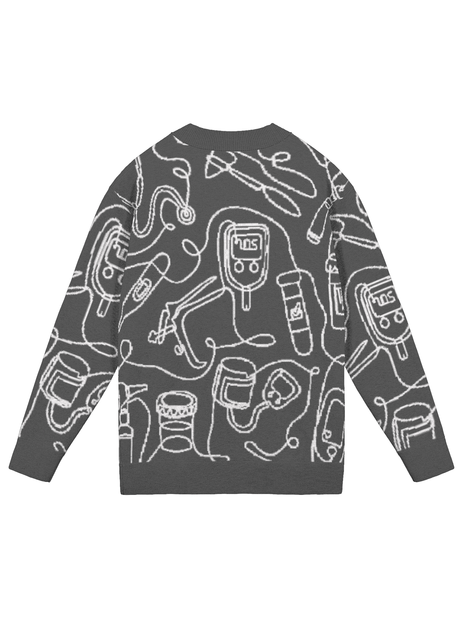 Service Lines (Family Medicine - Charcoal Cardigan) product image (2)