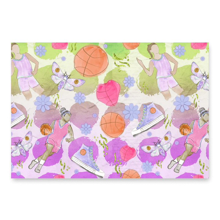 Basketball Fan Gift Wrap product image (2)