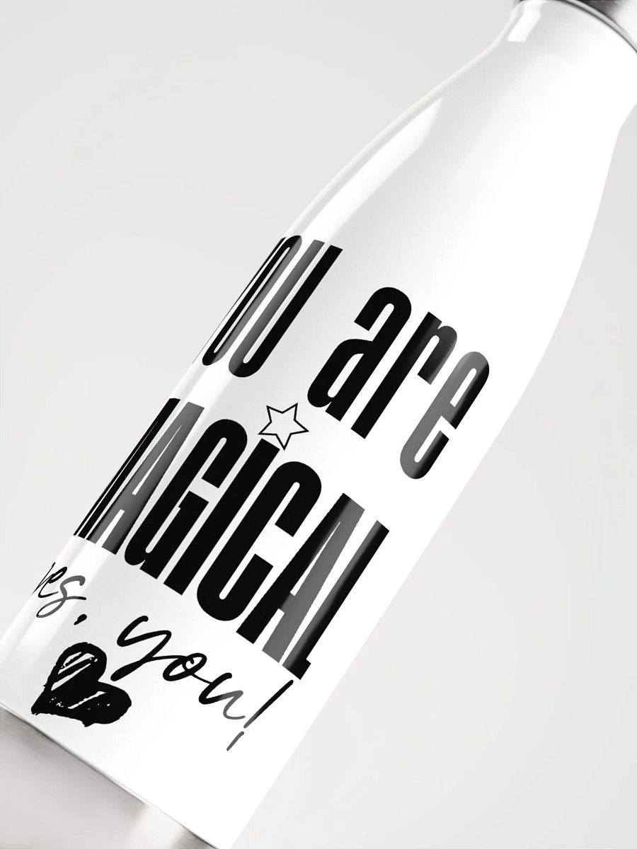 You are Magical Stainless Steel Bottle - white product image (5)
