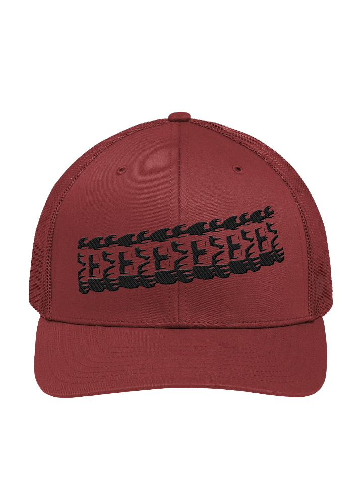 MTB Tire Track Trucker Hat product image (1)