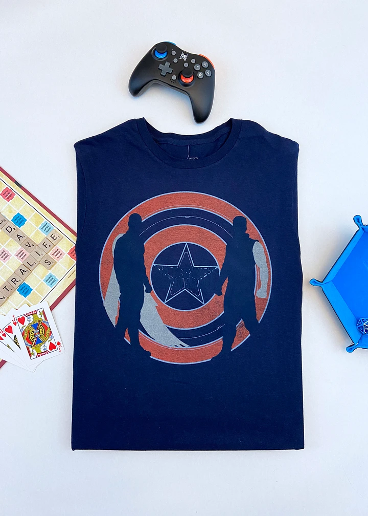 Marval Falcon and the Winter Soldier Silhouette T-Shirt SMALL product image (1)