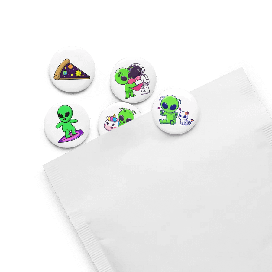 Unicorn Aliens Pin Collection product image (4)