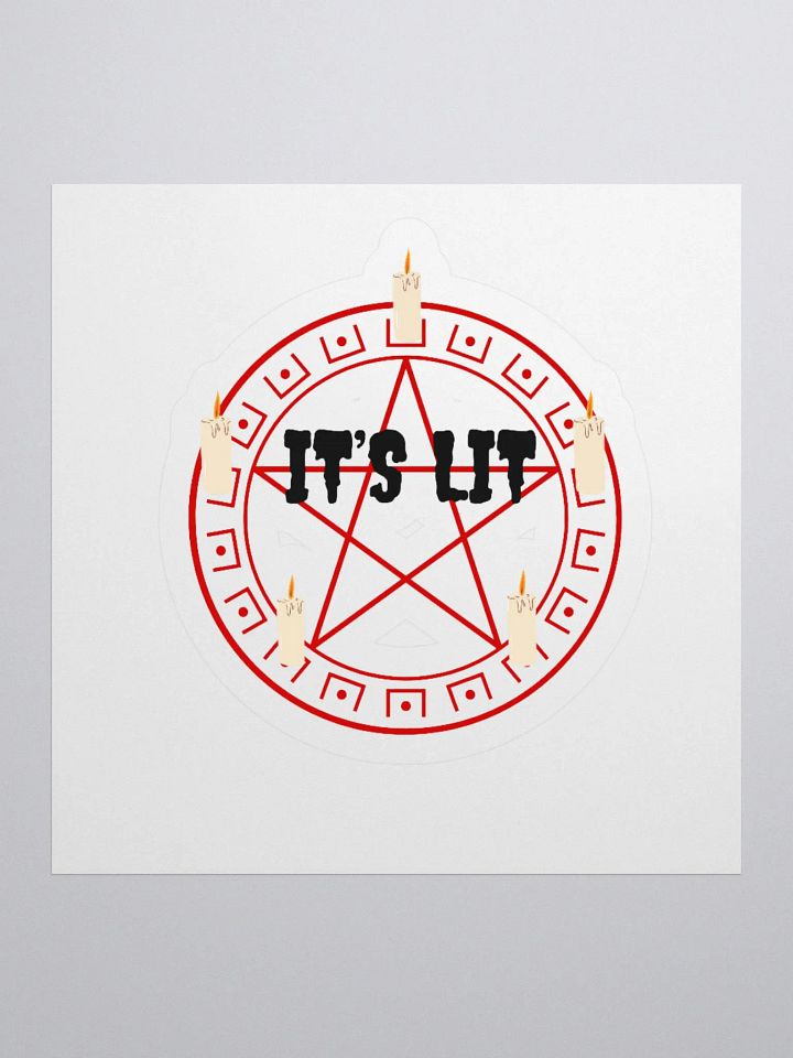 ITS LIT STICKER product image (4)