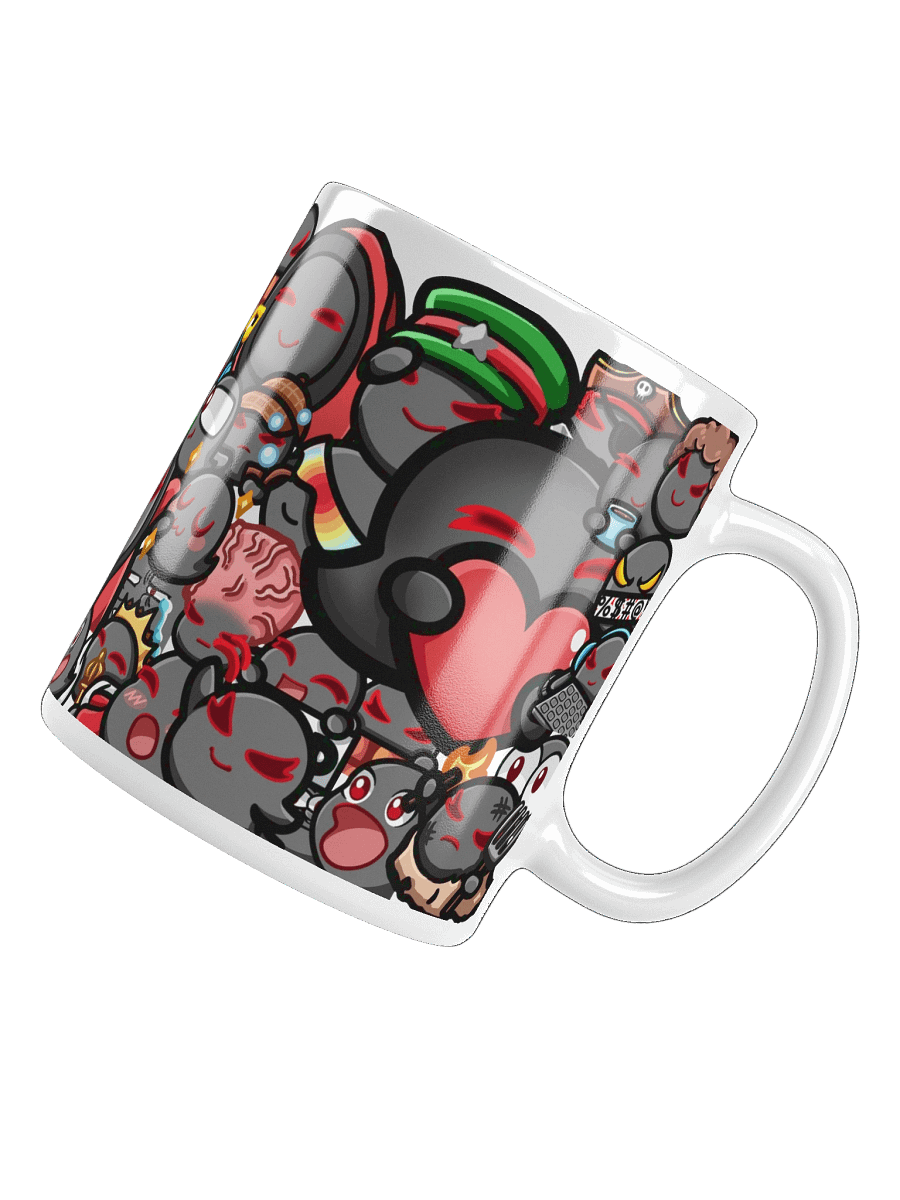 Emote-Tional Support White Mega Mug - 20 oz product image (3)