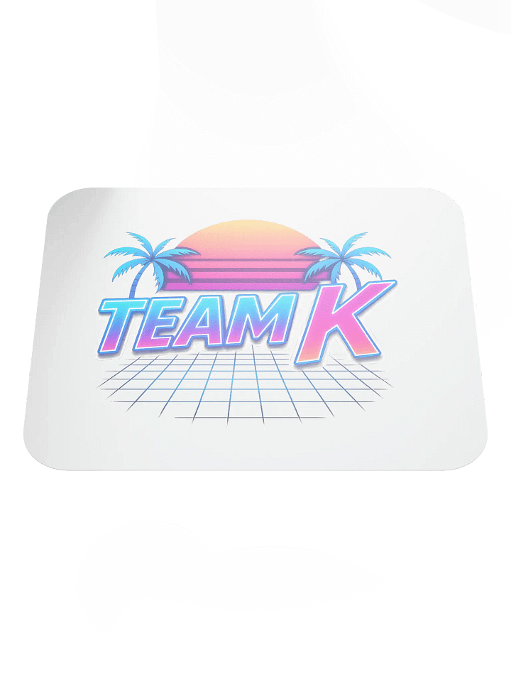 Team K 1980's Classic Mouse Pad product image (1)
