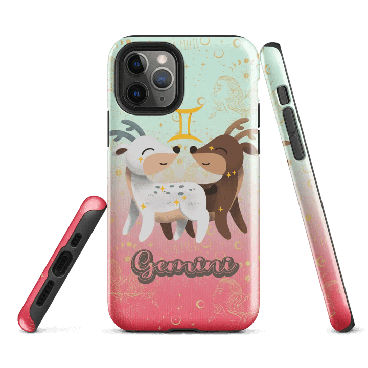 Celestial Gemini iPhone® Tough Case product image (1)