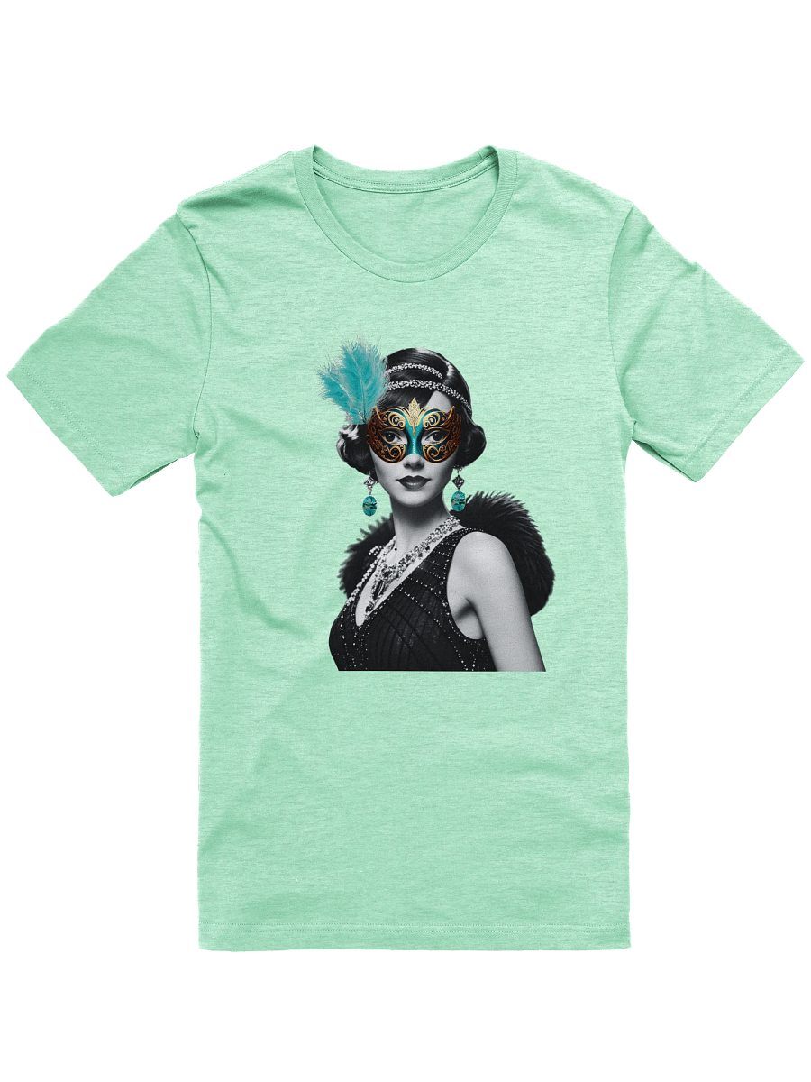 Glamorous Masked Flapper - 1920s T-Shirt product image (26)