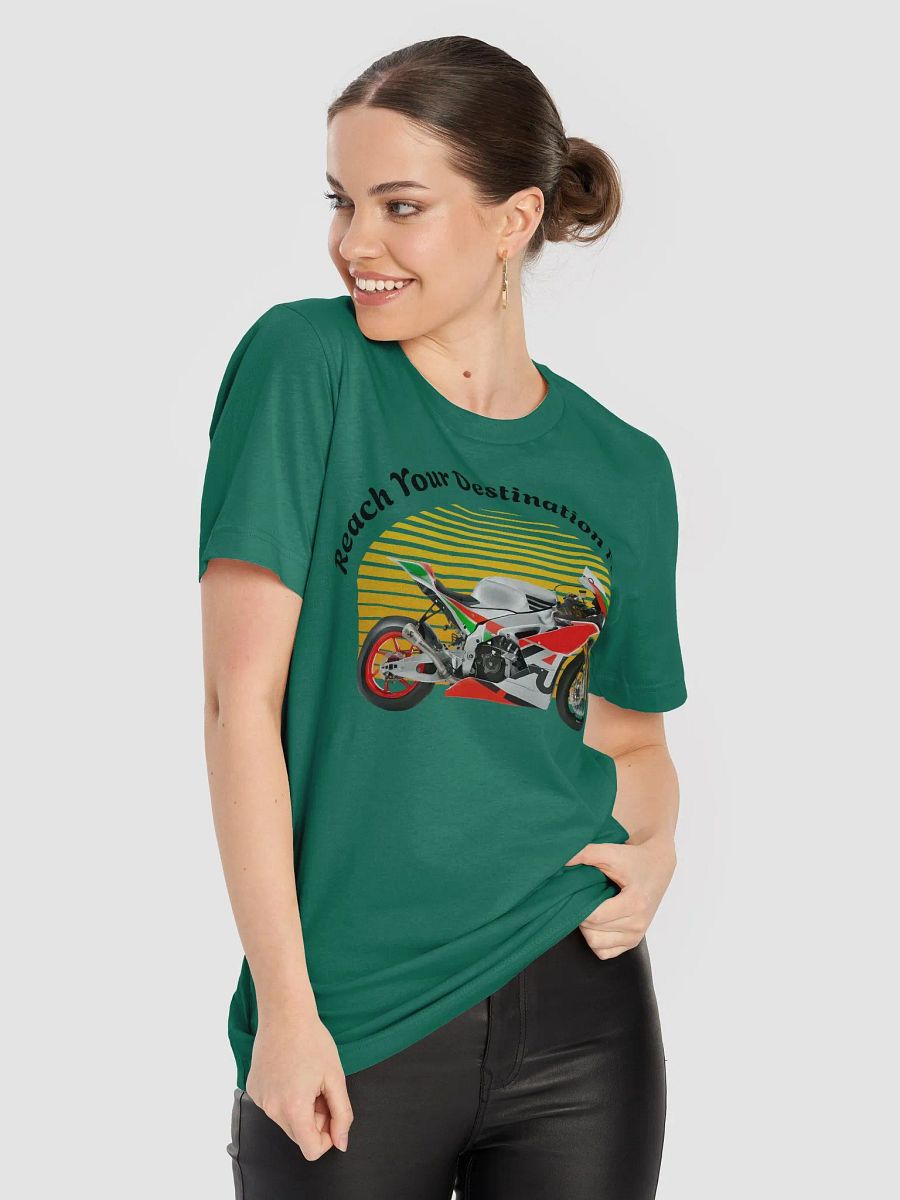 Sunburst Sport Motorcycle Unisex T-Shirt product image (11)