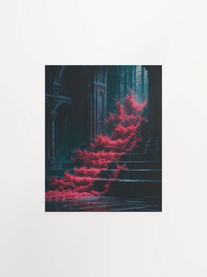 Crimson Cathedral Chaos Poster product image (4)