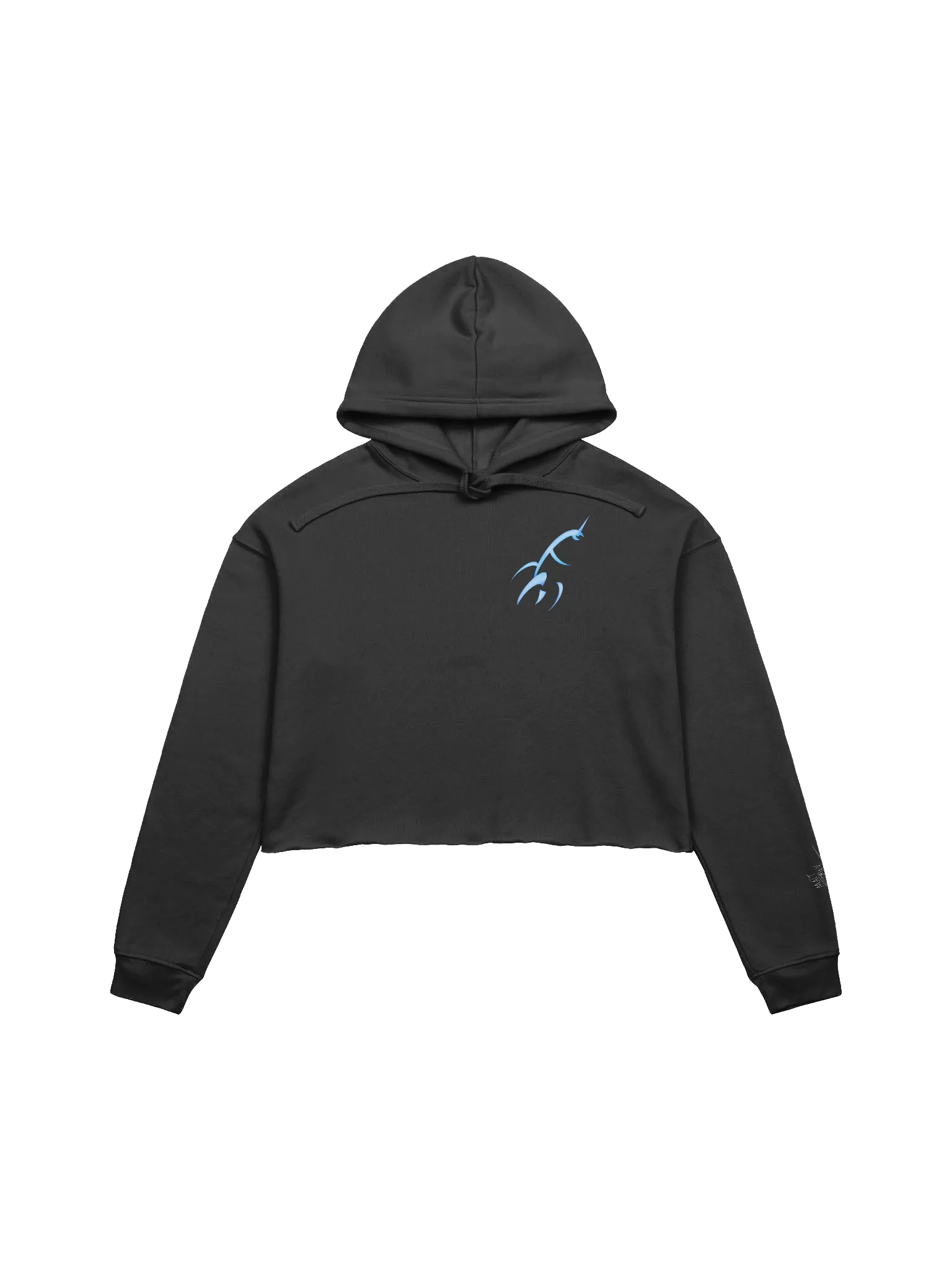 Blue Rocket Crop-Hoodie product image (1)