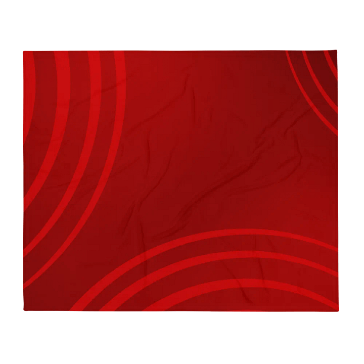Bright Red Blanket (New) product image (2)
