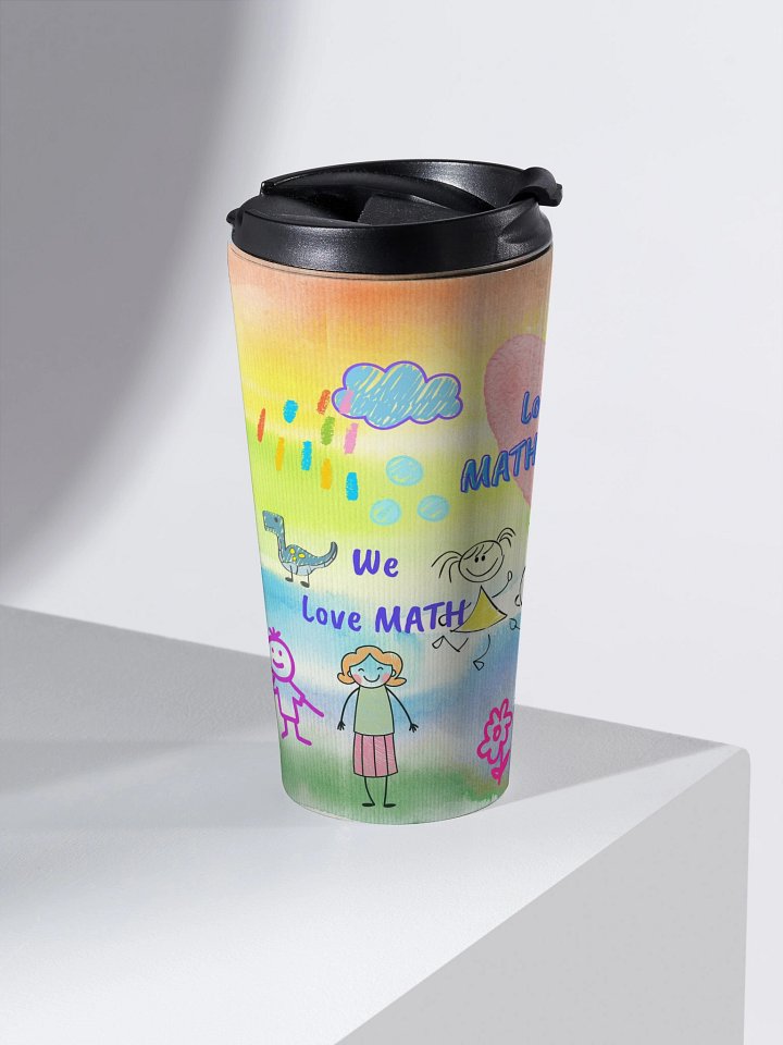 Math Teacher Appreciation Travel Mug gift for parents to math teachers product image (2)