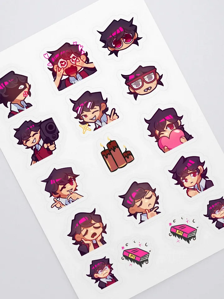 TsgIsLive Emoji Sticker Sheet (30% OFF!) product image (1)