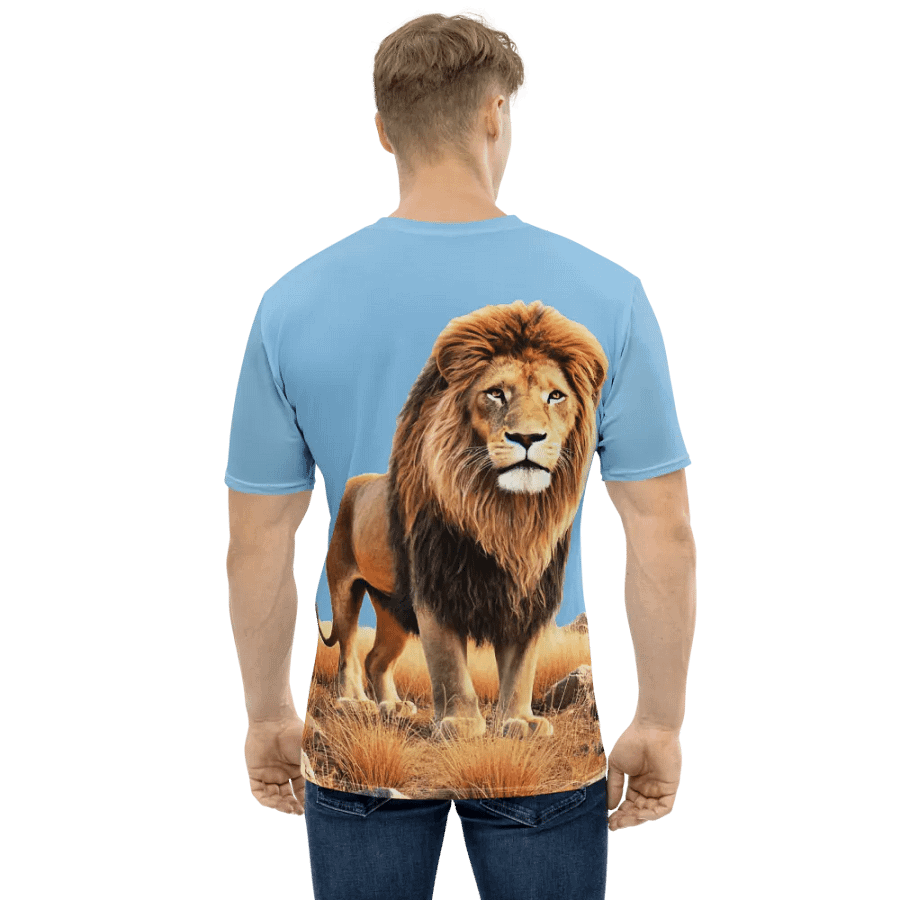 Savannah Lion King All-Over T-Shirt product image (2)