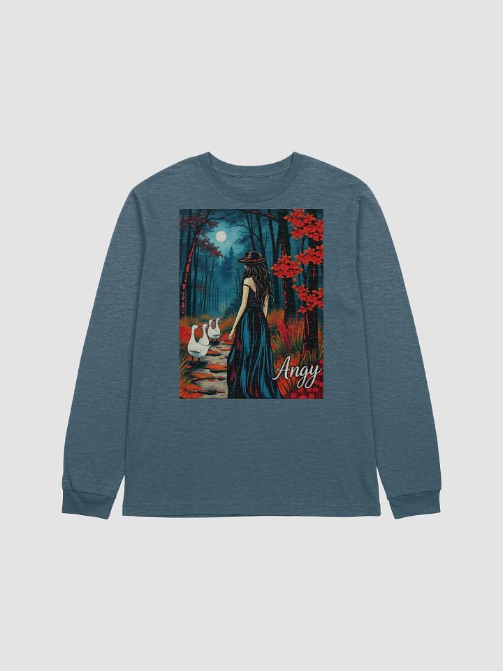 Moonlit Stroll in the Enchanted Forest Long Sleeve Tee product image (1)