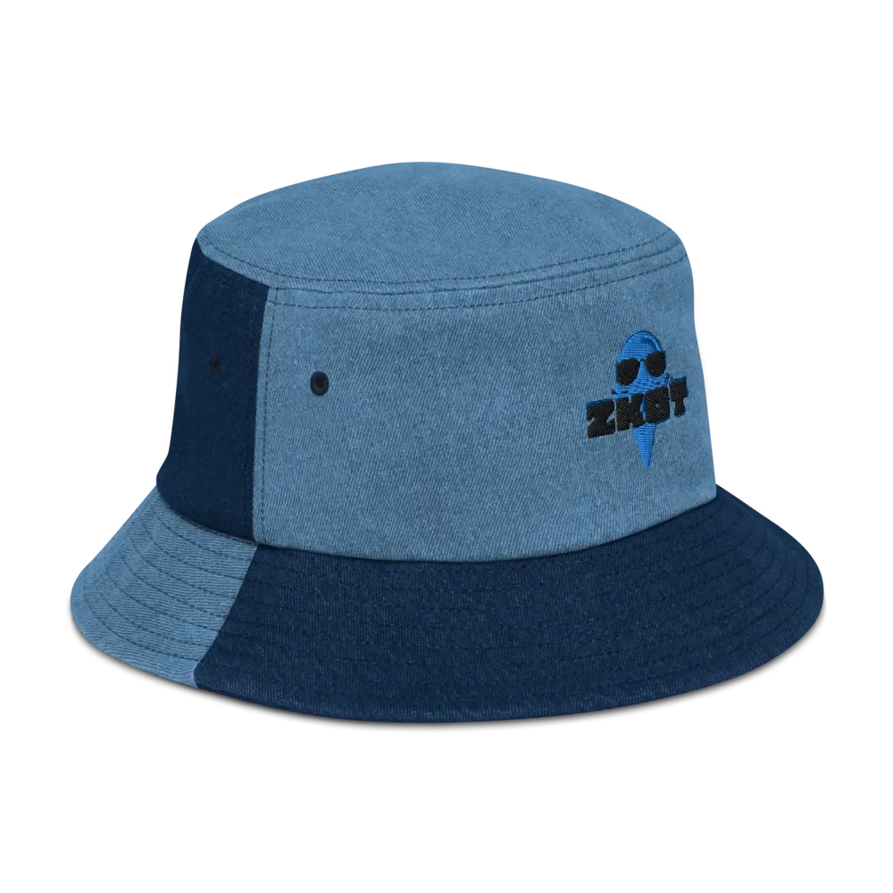ZKOT Denim Bucket Hat - Show your Support with Style - Headwear - 100% Cotton product image (3)