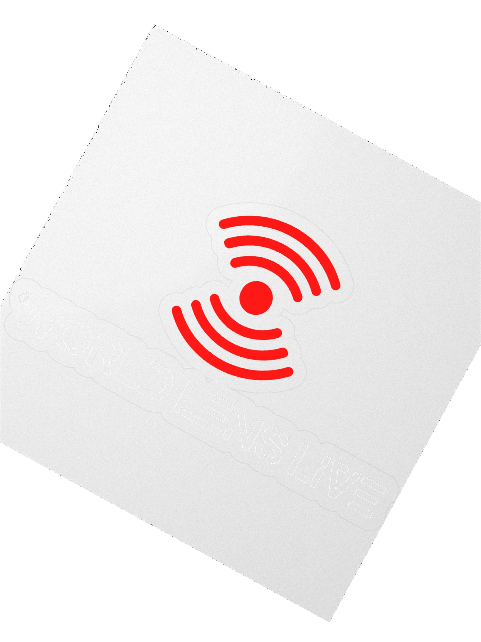 World Lens Live Official Logo Sticker product image (2)