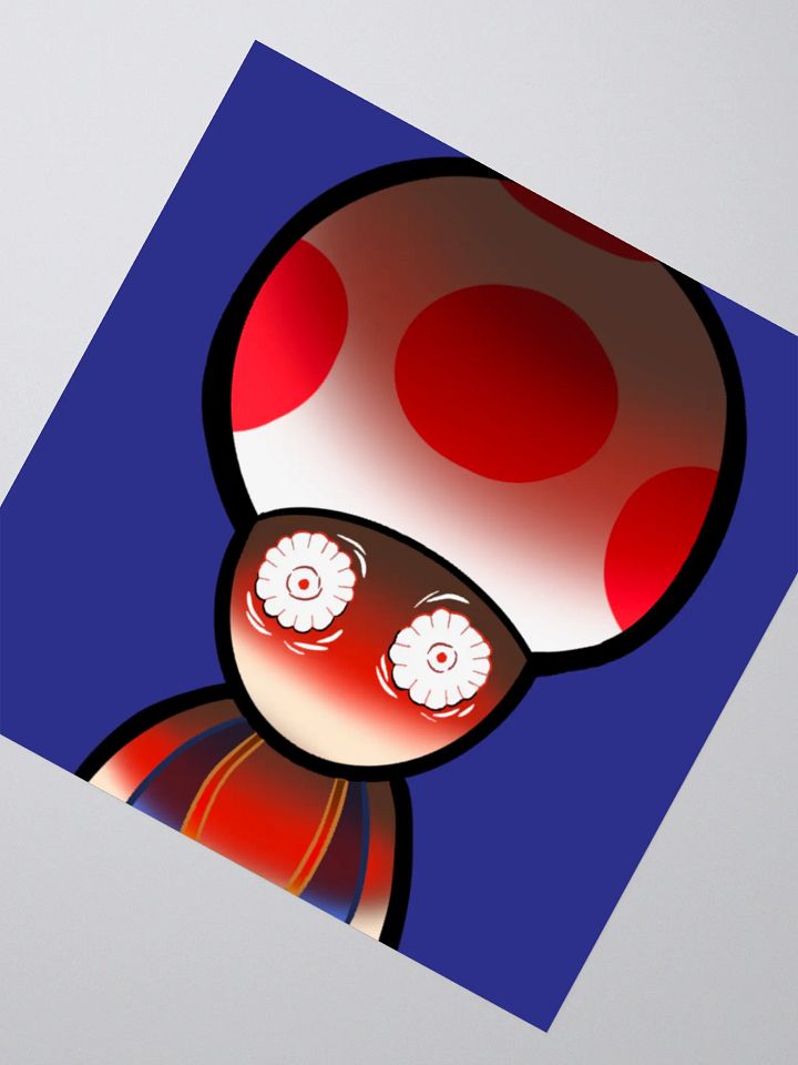 MARIOTHON TOAD STICKER product image (2)