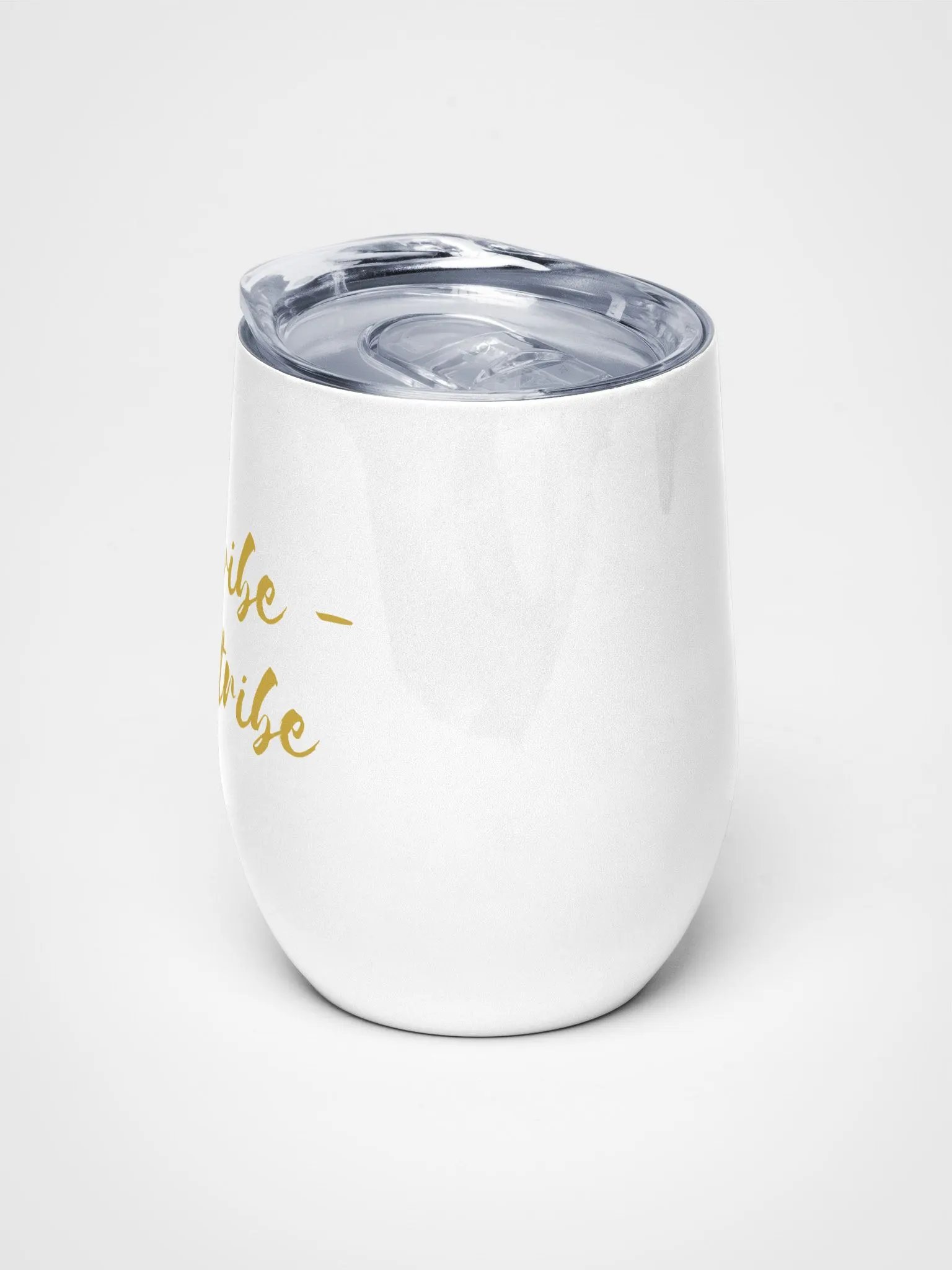 Golden High Vibe Wine Tumbler product image (5)