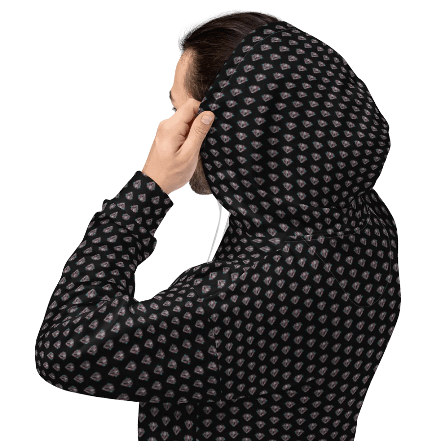 Spectrum Syndicate Trans Allover Print Hoodie - Black product image (3)