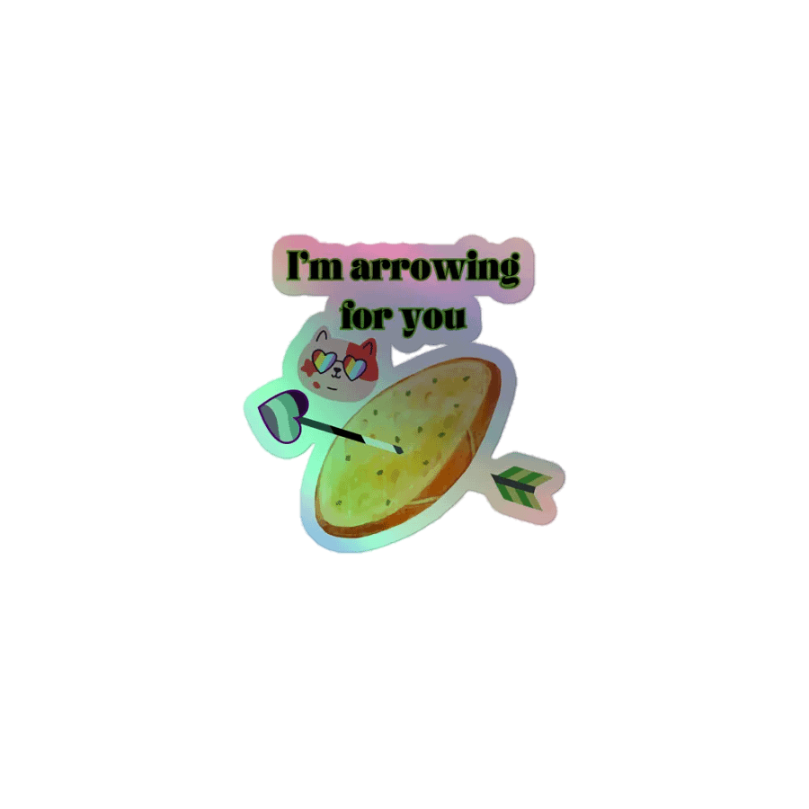The Aroace Garlic Bread – Sticker product image (1)