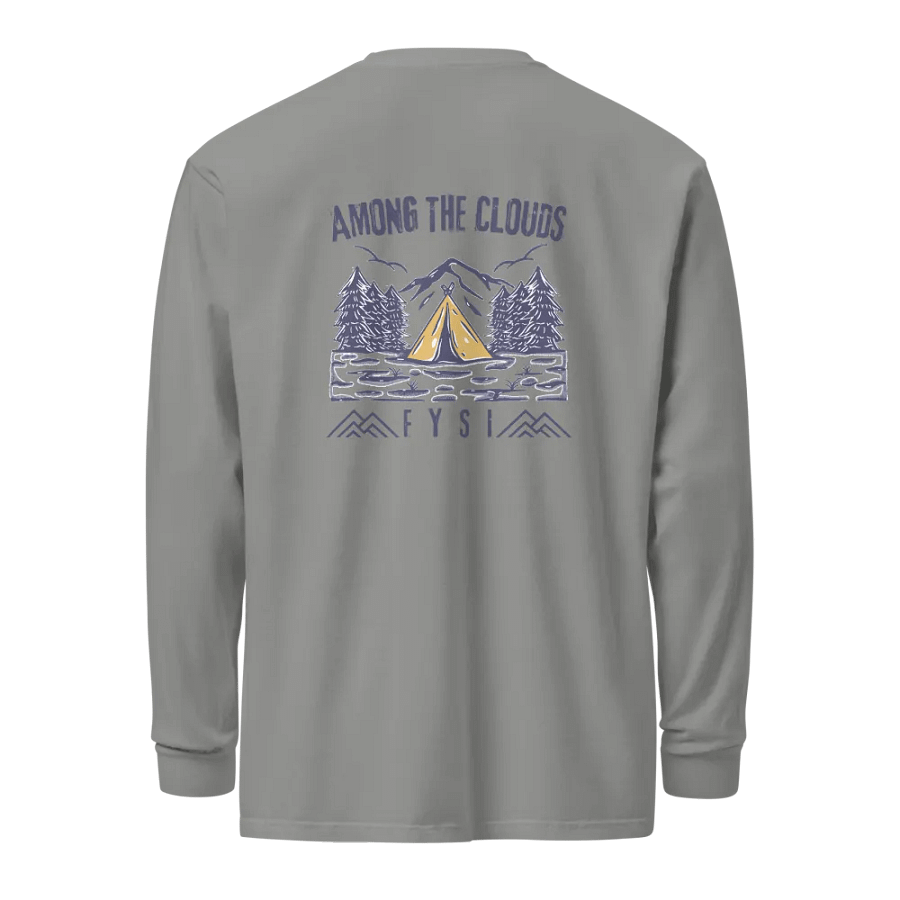 Among the Clouds organic long sleeve shirt product image (3)
