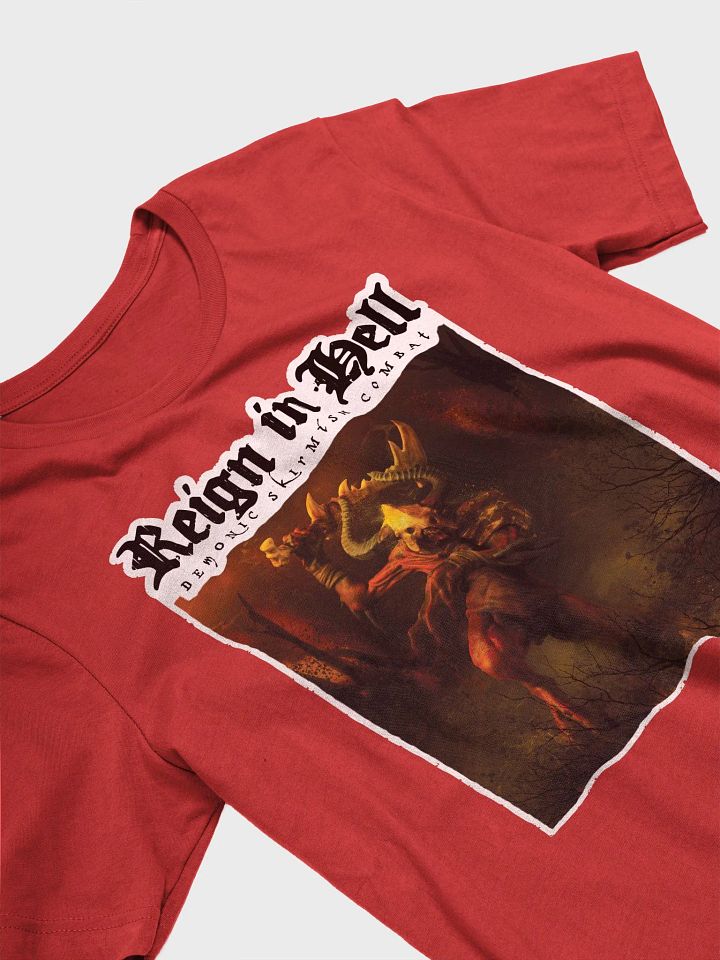 Reign in Hell - red demon (top logo) shirt product image (1)