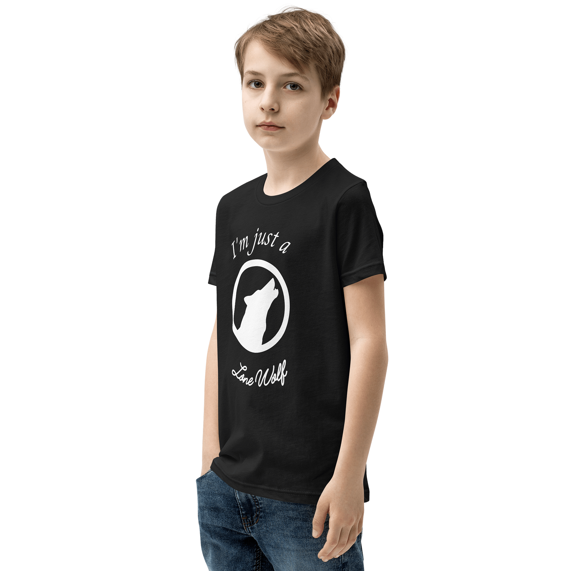 "Lone Wolf" Youth Tee product image (3)