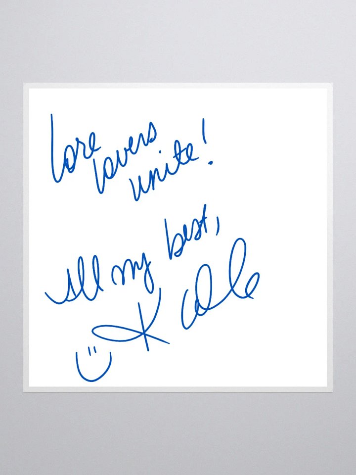 Digitally Signed IAD Bookplate Sticker product image (1)