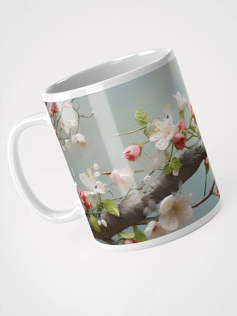 Blossom Bird White Glossy Mug product image (2)