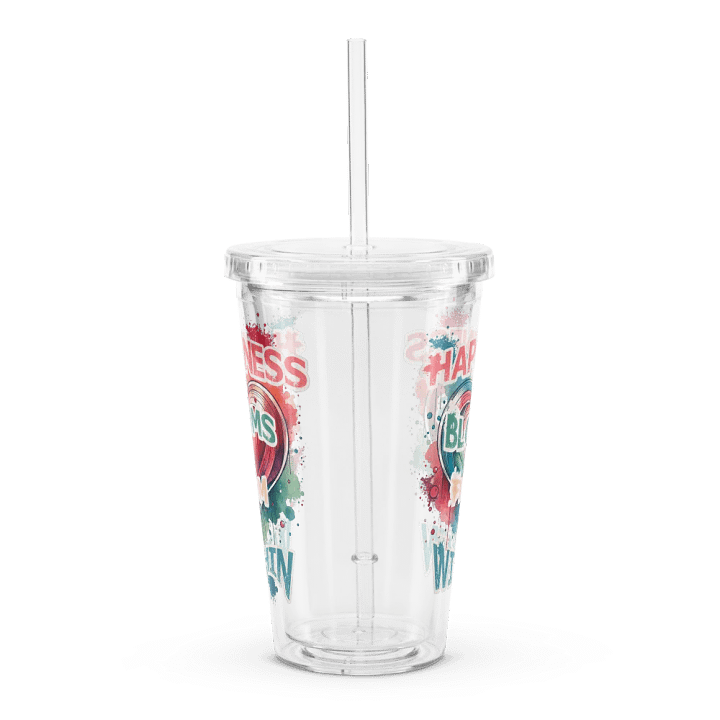 Blooming Happiness Double Wall Tumbler product image (1)