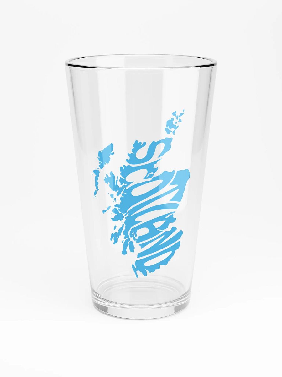Scotland Lettered Map Pint Glass product image (3)