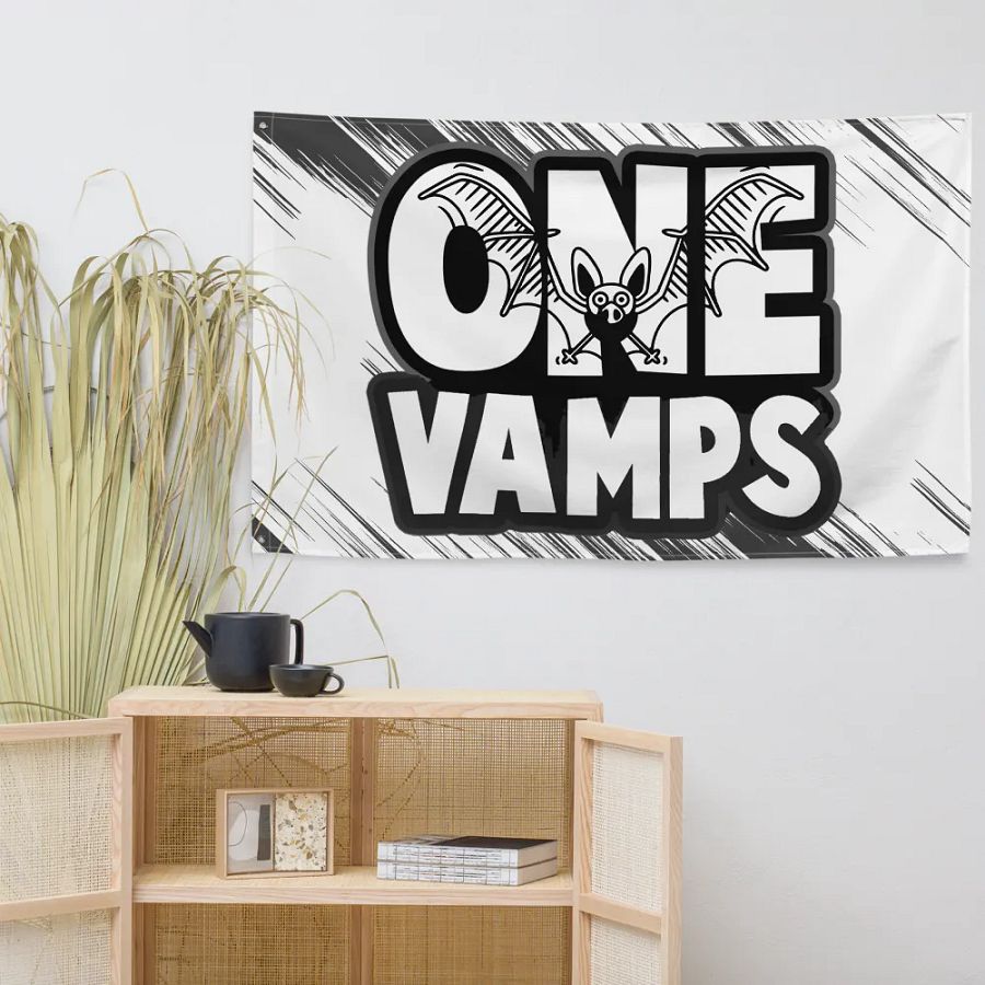 Flag OneVamps With Bat-Black Color product image (8)