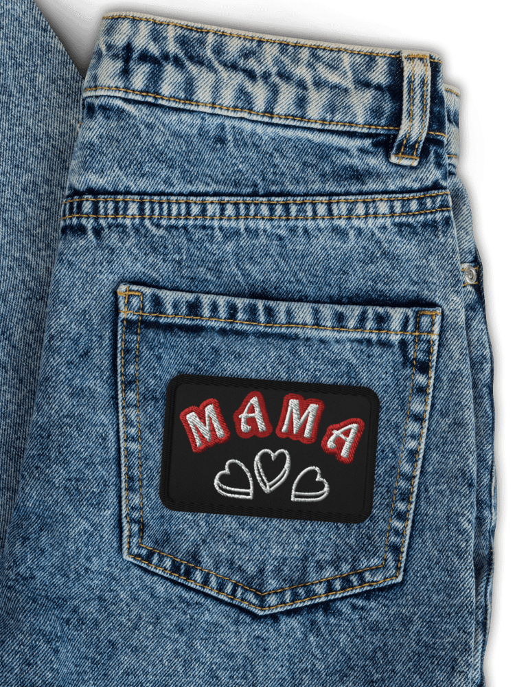 Mama's Love Embroidery Patch product image (4)
