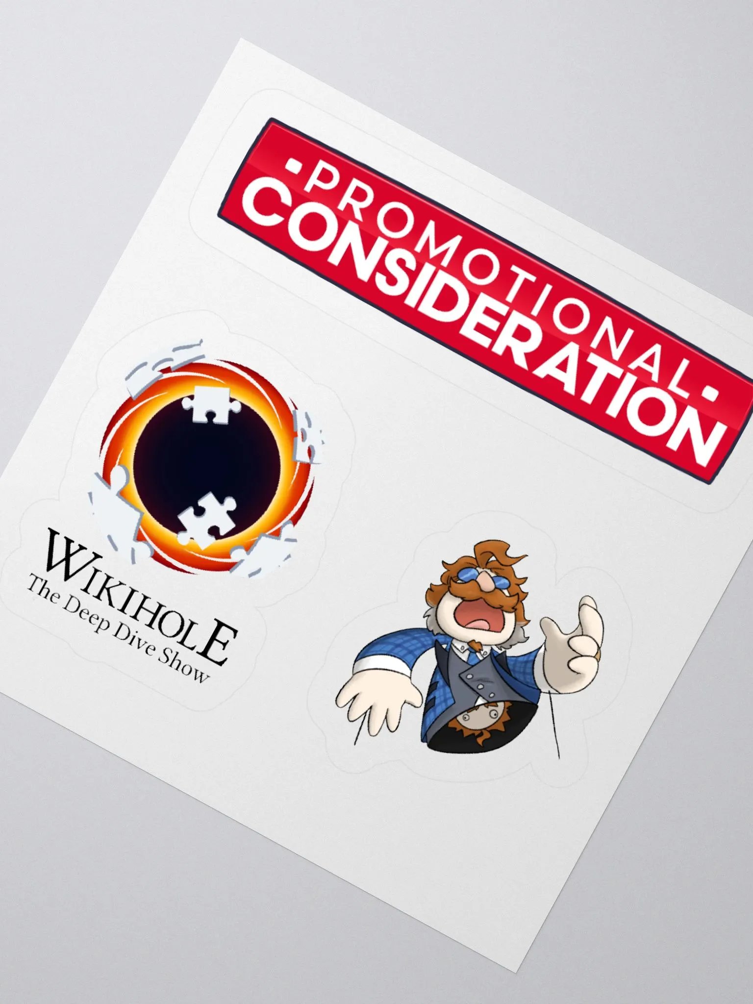 Show Logo Trio Cut Stickers product image (2)