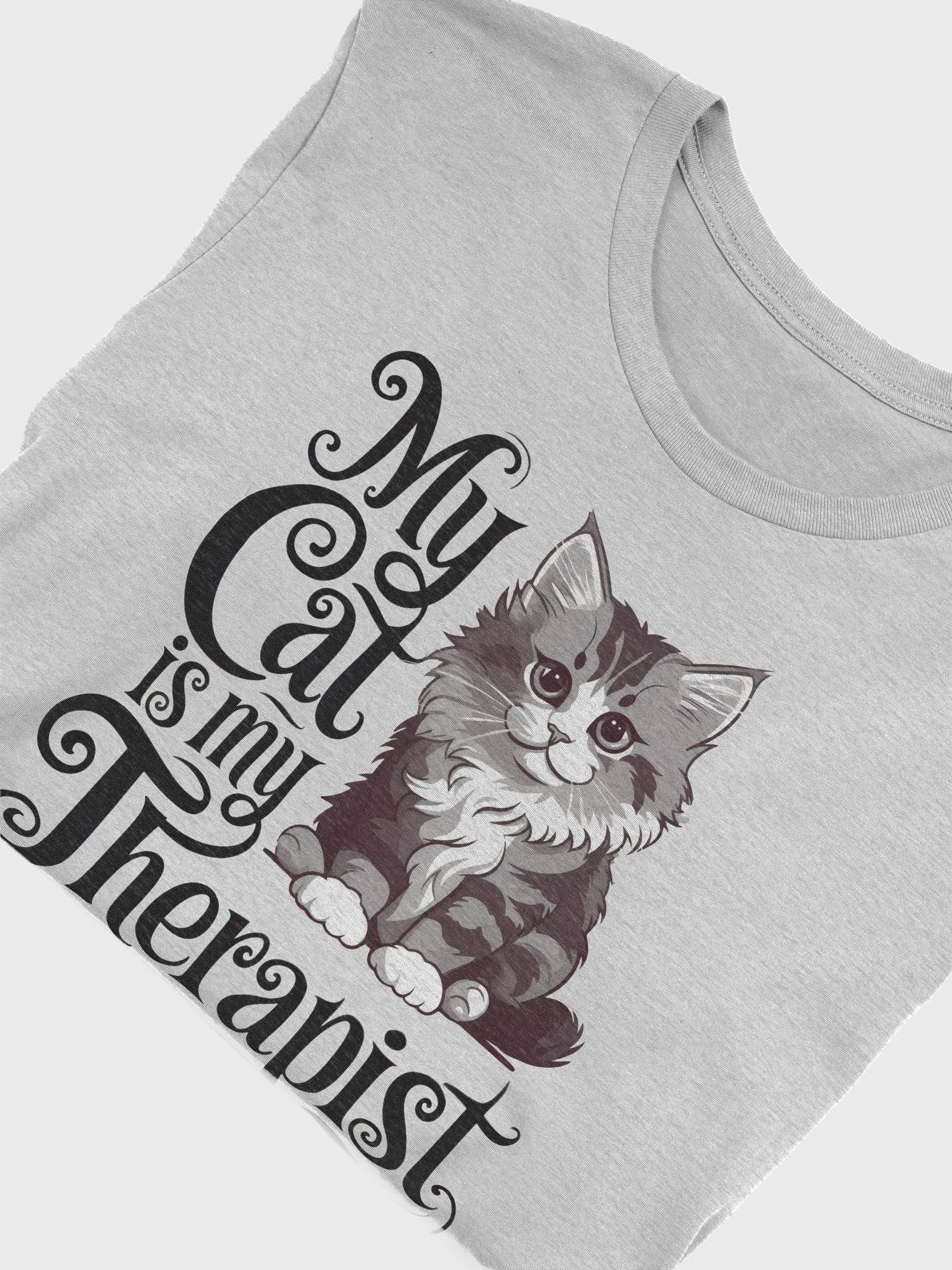 My Cat is My Therapist T-shirt product image (17)