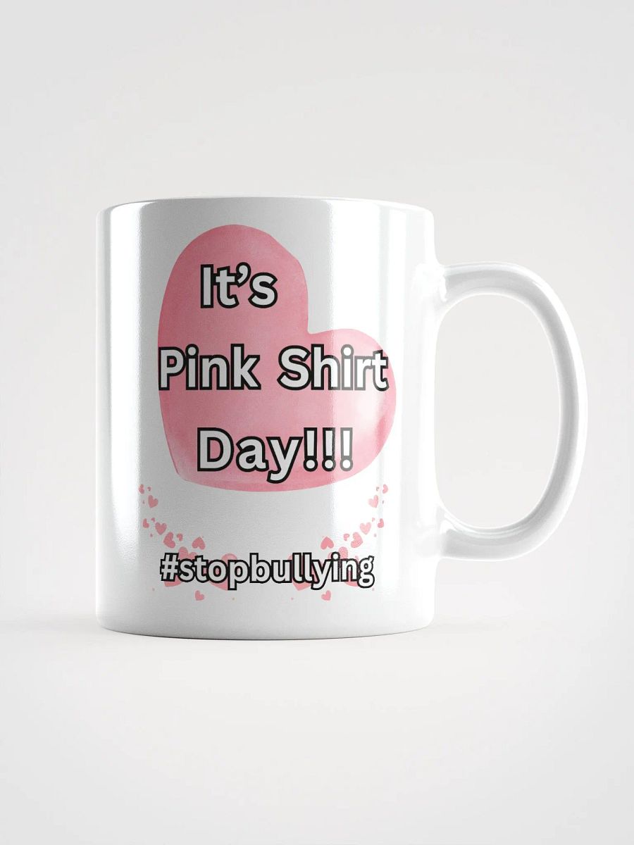 Pink Shirt Day Heart Mug product image (1)