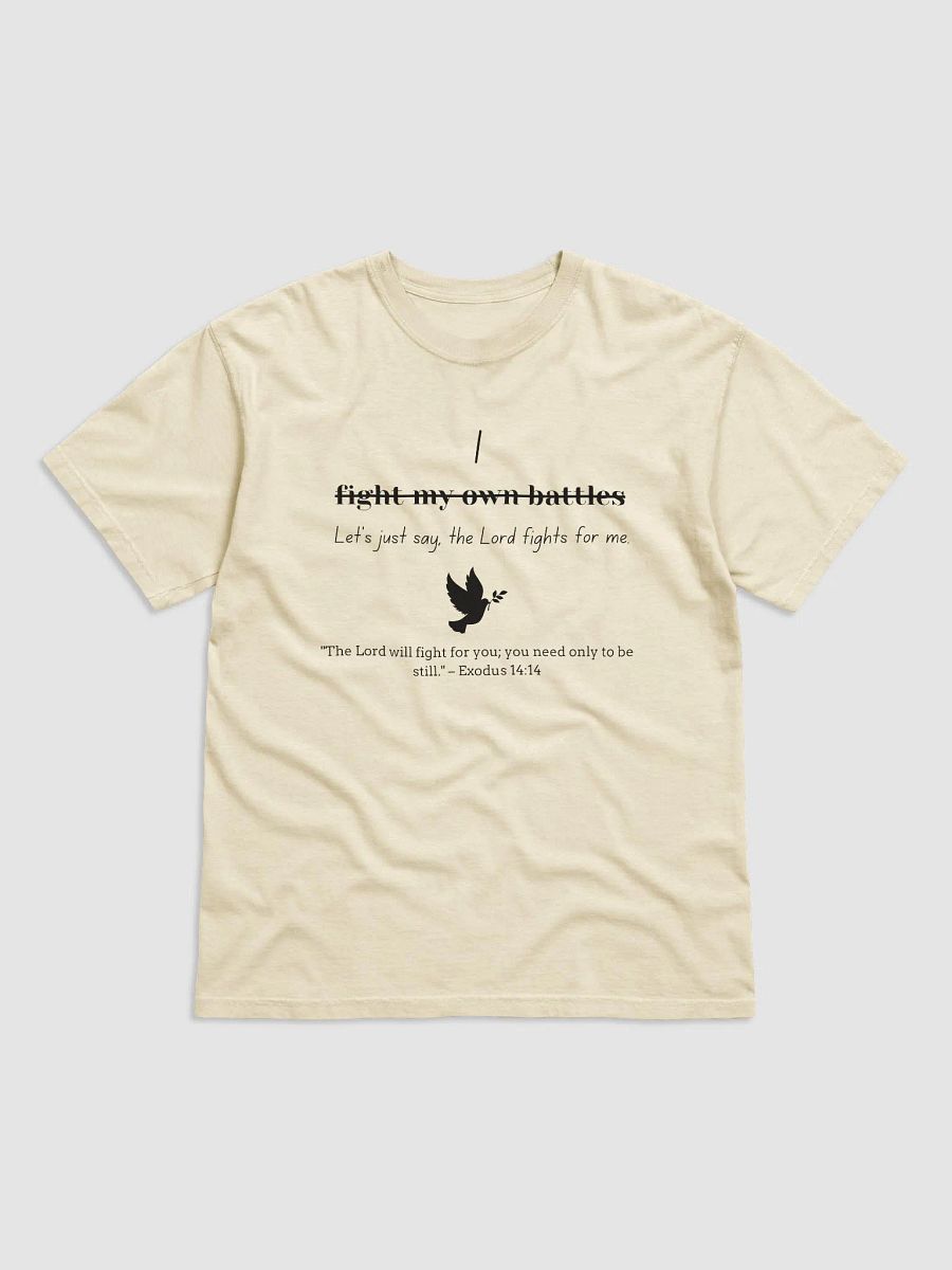 The Lord Fights for Me - Faith Unisex Tee product image (1)