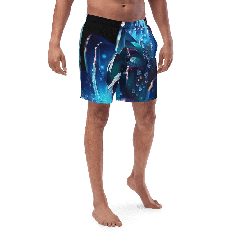 Kawaiikitten Exclusive Premium Mens' Dark Swim Trunks product image (6)