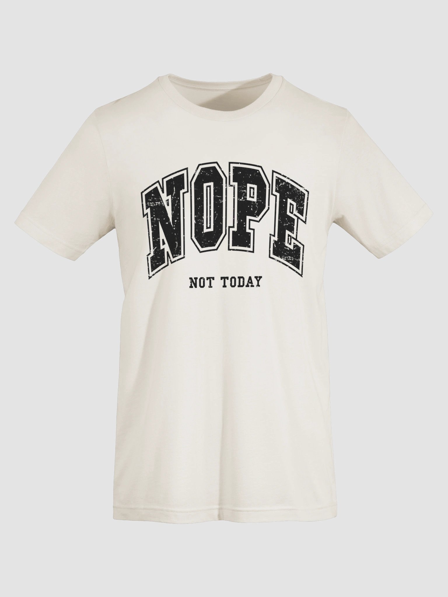 NOPE Not Today Bold Statement T-Shirt product image (4)