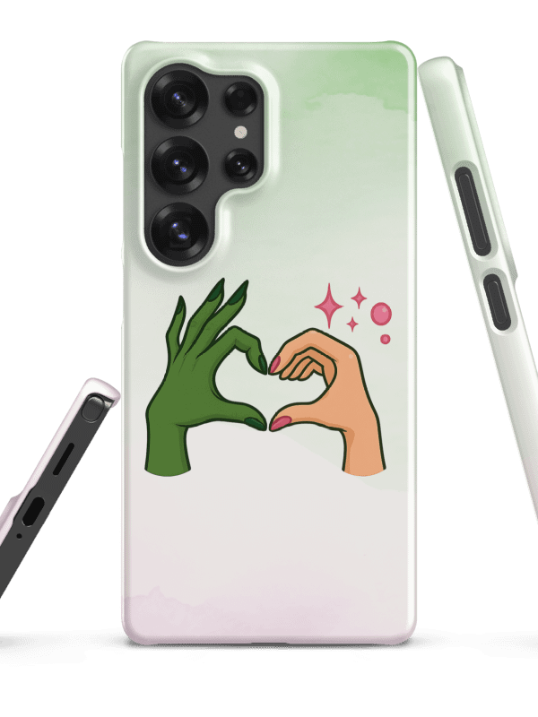 Broadway Witch Friendship Samsung Case – Wicked Heart Hands Art – Gelphie Gift Idea product image (47)