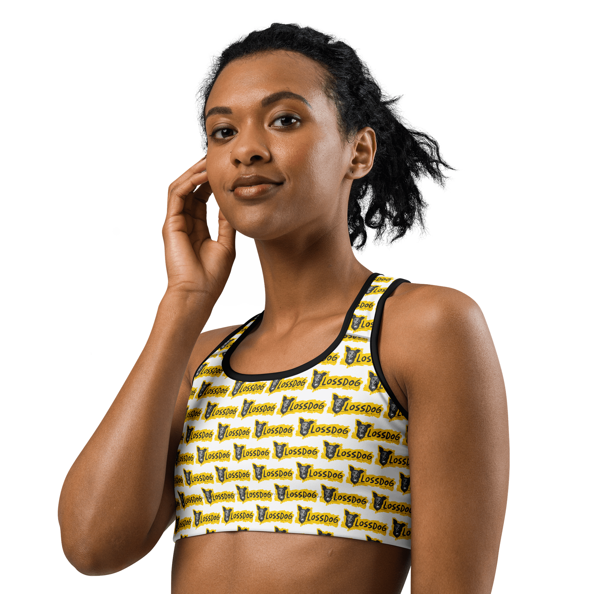 Lossdog All-Over Print Sports Bra product image (2)