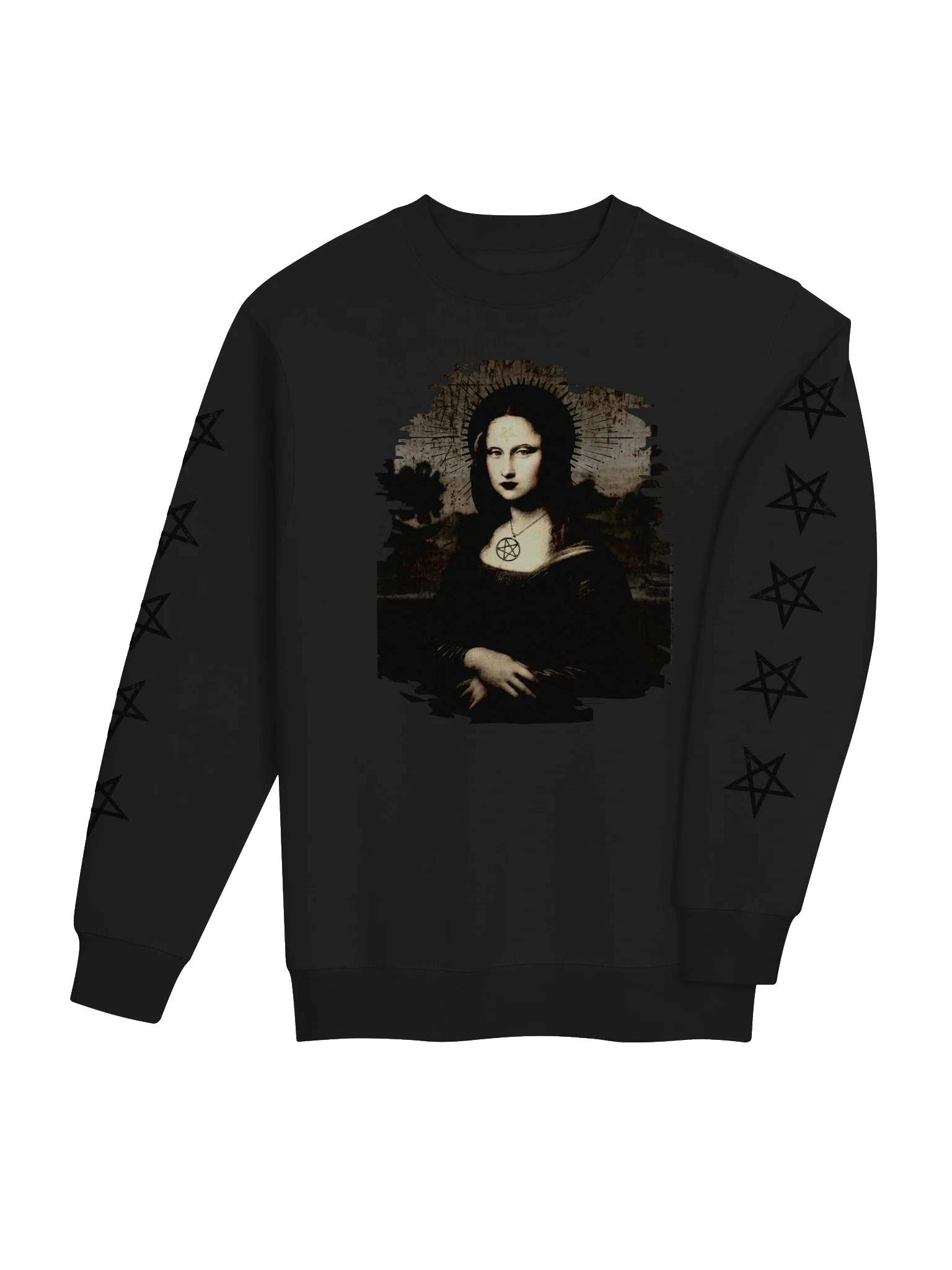 Occult Mona Lisa Unisex Sweatshirt product image (4)