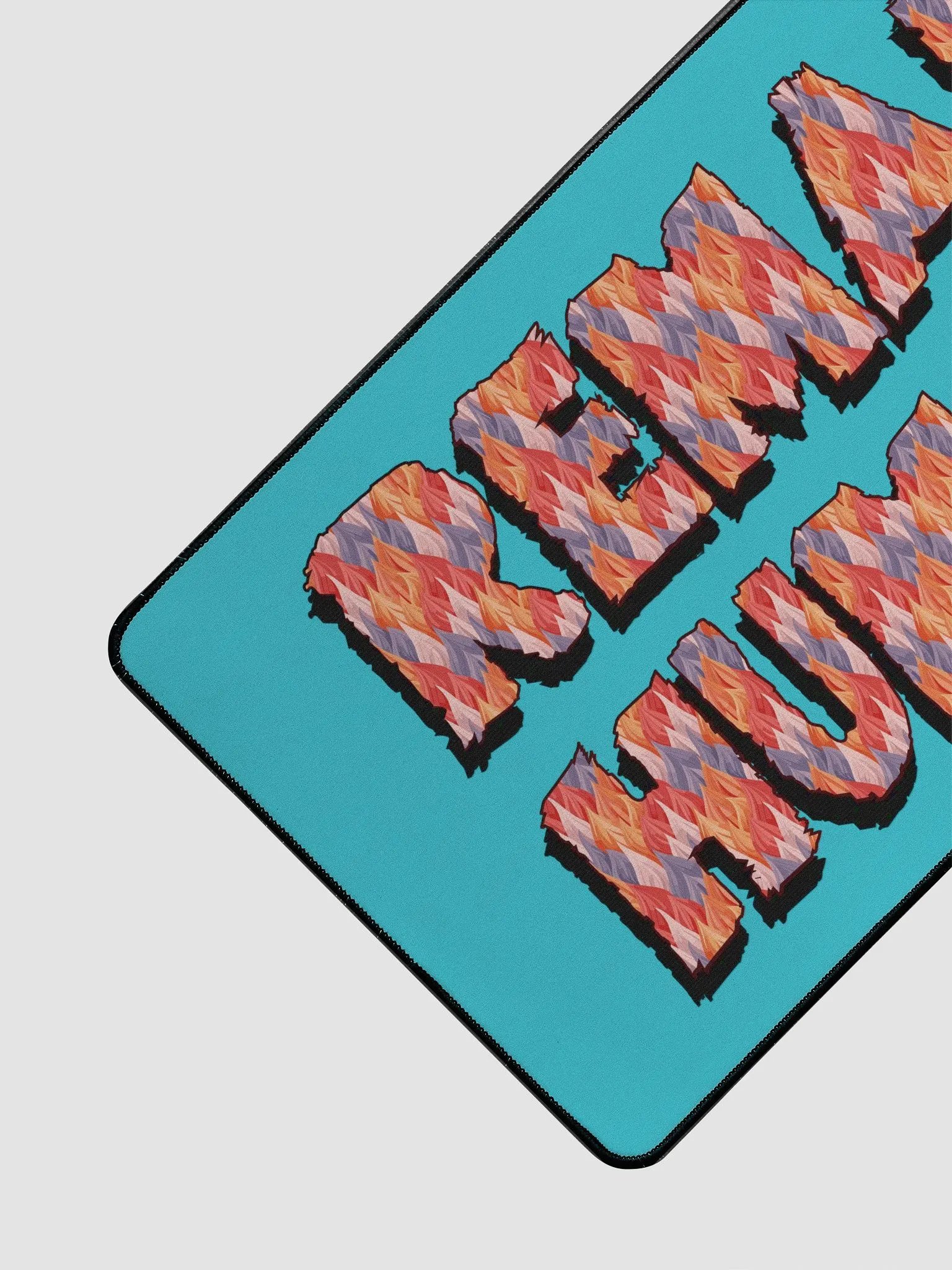 Flame Hues Desk Mat - REMAIN HUMBLE product image (3)