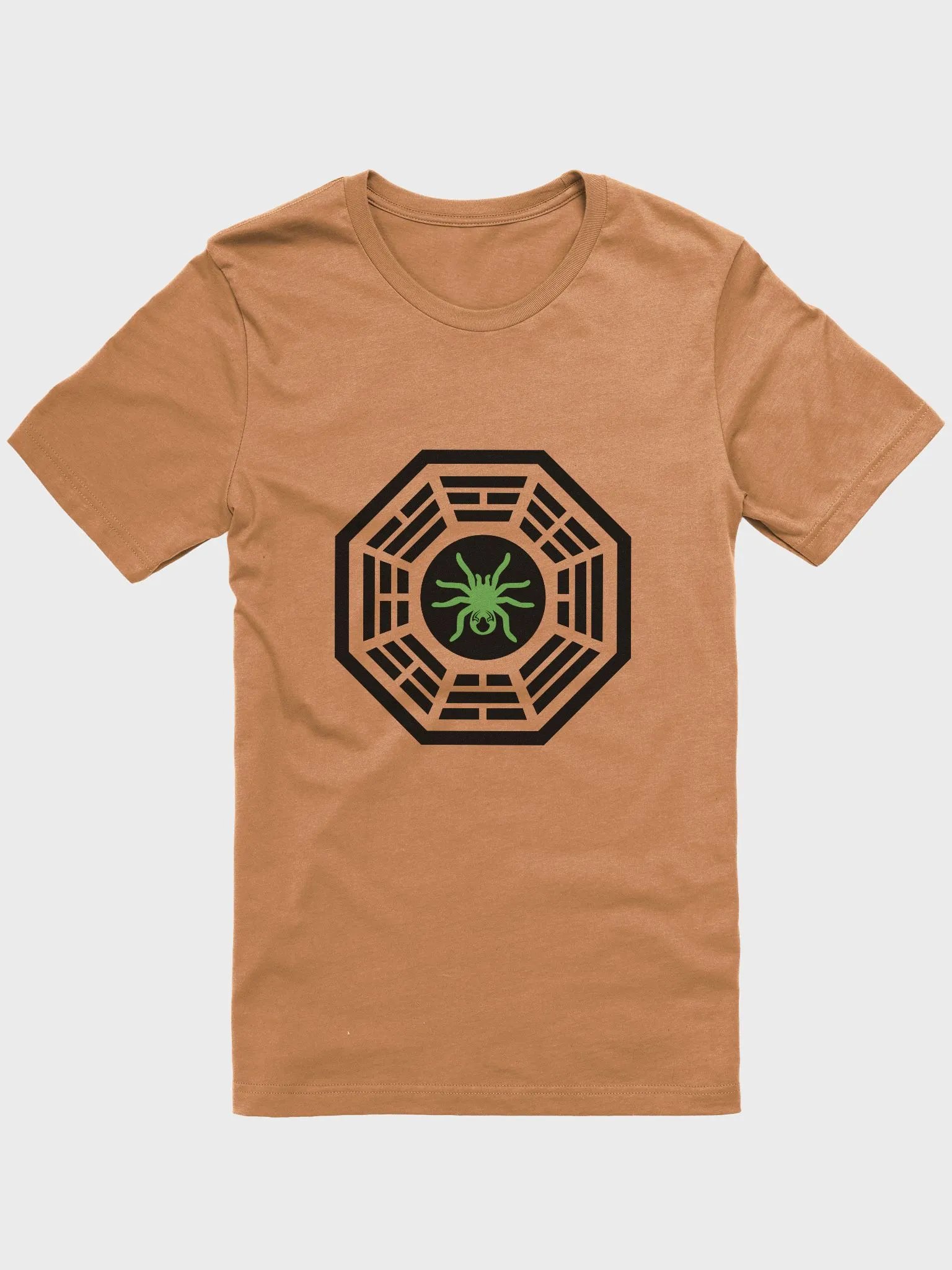 Tarantula "Dharma Station" Green Spider T-shirt product image (1)
