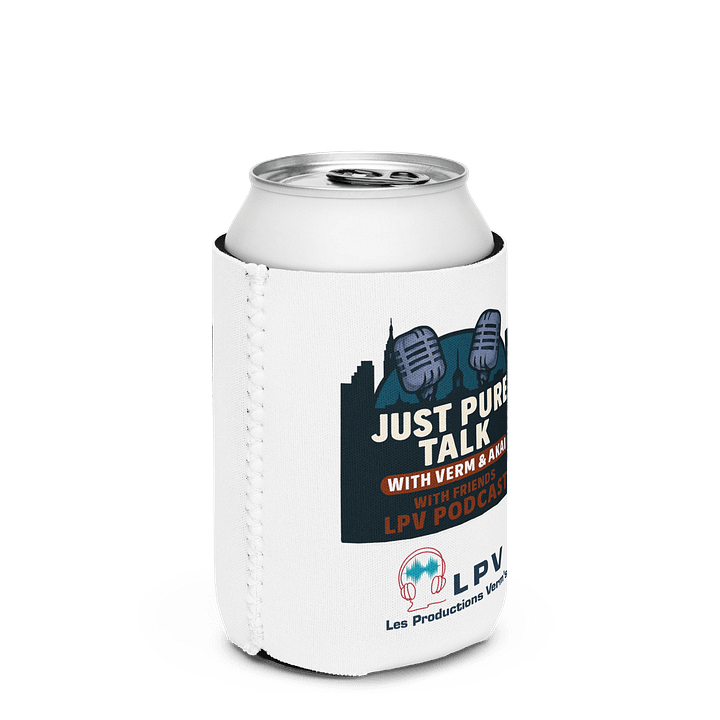 Just Pure Talk Show: Official Can Cooler - Just Pure Talk Show : Manchon à canette officiel product image (3)