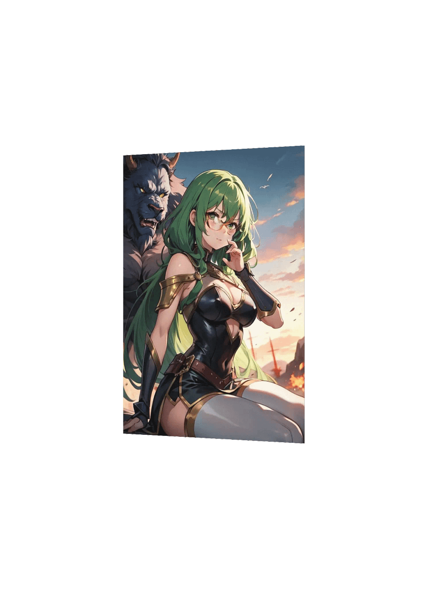 Green K Warrior Poster product image (10)