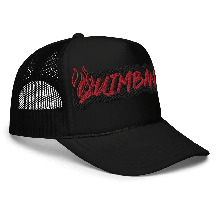 Quimbanda Flames Foam Trucker Hat product image (9)